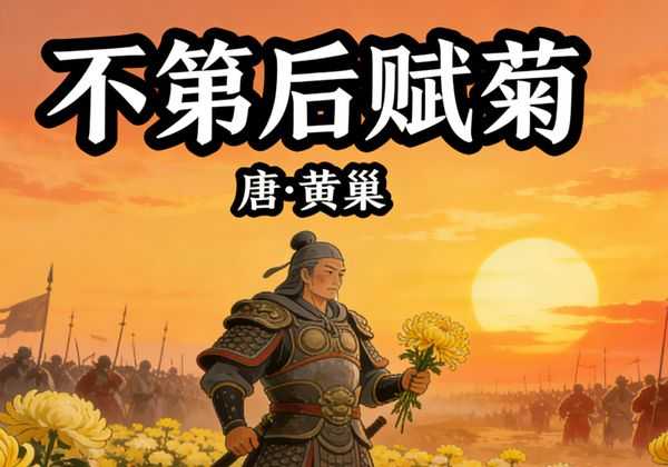 黄巢《不第后赋菊》：被称千古第一反诗，藏着颠覆王朝的霸气