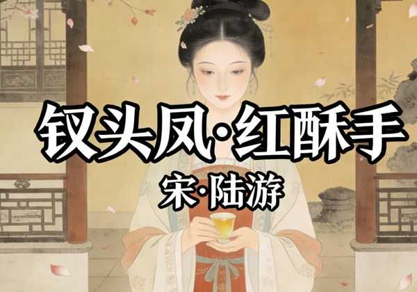 两首钗头凤成为词坛情殇陆游与唐婉隔空对话哪首更经典