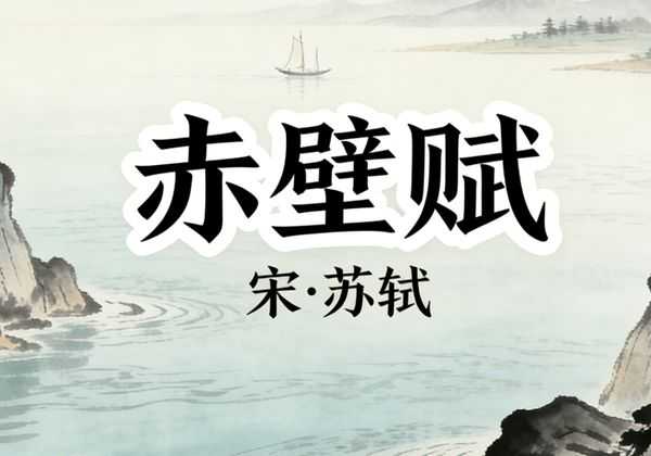 月夜赤壁的悲与思：苏轼《赤壁赋》，道尽人生最痛的渺小与怅惘