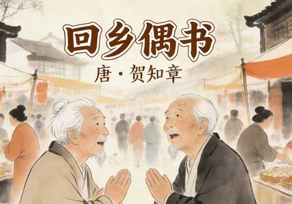 盛唐最幸福诗人贺知章：荣归故里写下千古《回乡偶书》