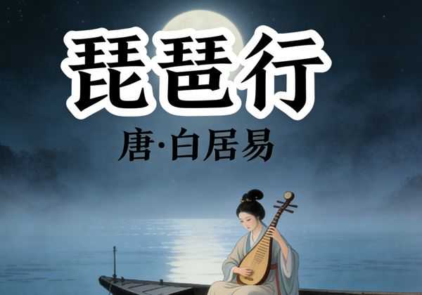 一曲琵琶诉平生！白居易《琵琶行》：跨越千年的沦落之悲与相逢之暖