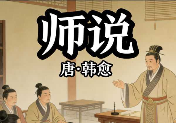 韩愈《师说》：“道之所存，师之所存也”的育人真谛