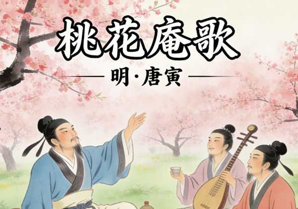 从苏州神童到桃花仙人：唐伯虎最落魄时写下《桃花庵歌》，惊艳后世五百年