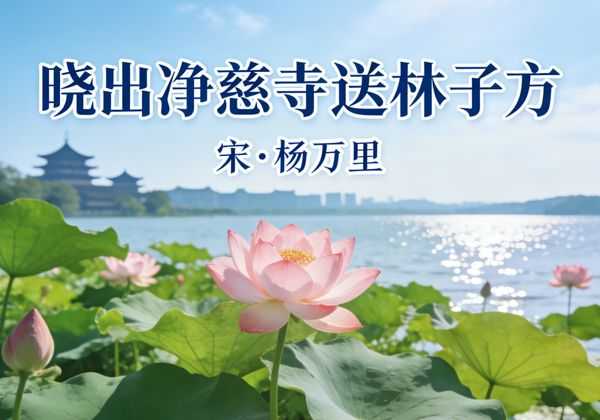 儿时只懂荷花开得艳，成年才懂：杨万里“接天莲叶”藏着对知己的深沉劝告