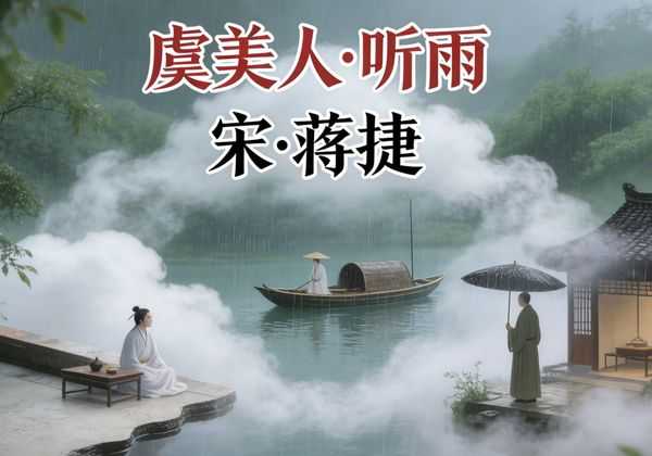 史上最愁的一首听雨词，写尽人生百味，让千万人感同身受